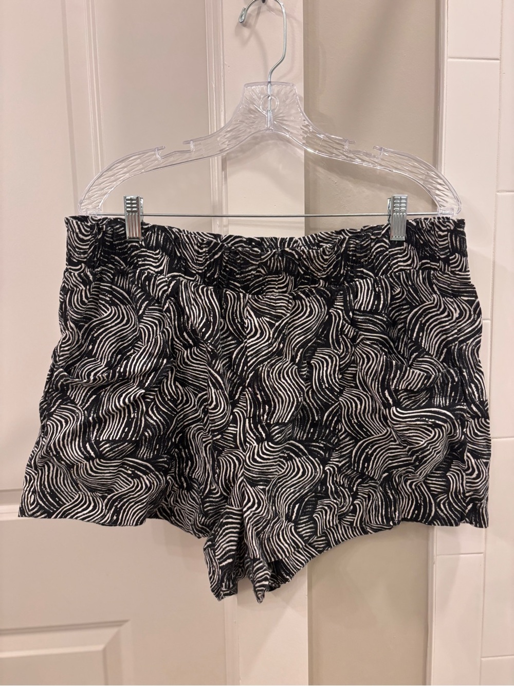 a new day Black & White Shorts